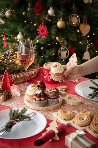 Valipala Weihnachtlicher Snackteller