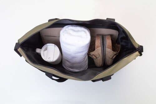 Rebyss Travel Recycelten Canvas Reisetasche