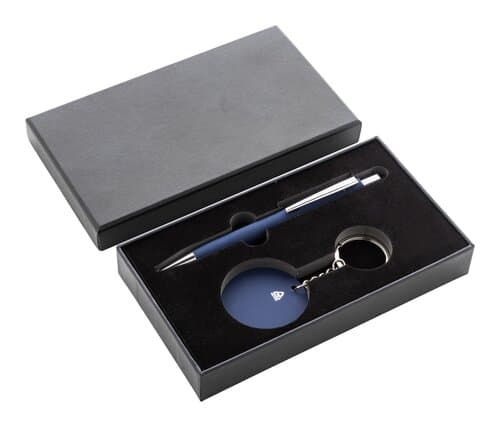 Miroset Geschenkset Kugelschreiber und Schlüsselanhänger