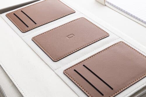 Carbasa Zip Dokumentenmappe aus recyceltem Canvas