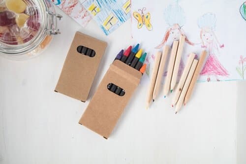 Liddy Wachsmalstift-Set (6-tlg.)