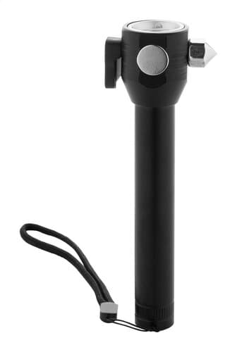 Hemmerg Taschenlampe mit Notfallhammer