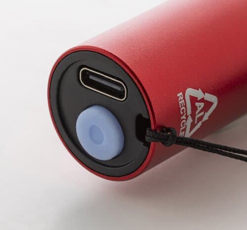Chargelight Tone wiederaufladbare Taschenlampe aus recyceltem Aluminium