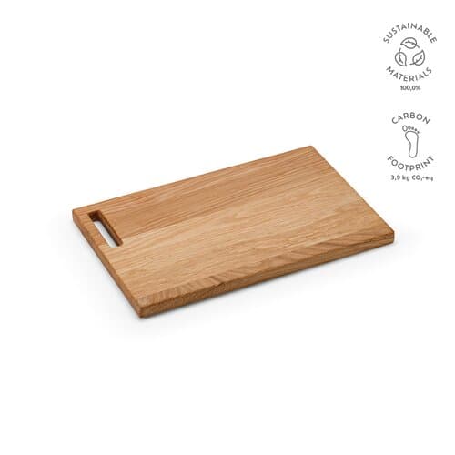 Moore Schneidebrett aus Eiche mit integriertem Griff