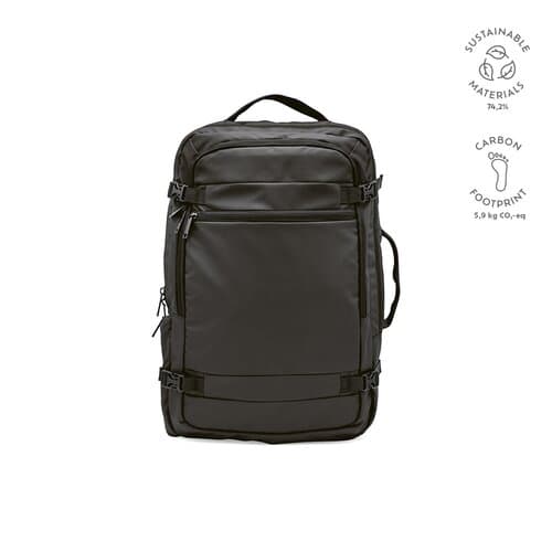 Galindo 22L Rucksack aus rPET. Seitlichem Griff. Laptops bis 17"