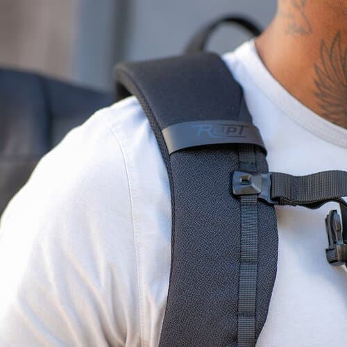 Coloma 28L Rucksack rPET. Oberer Rollverschluss. Laptops bis 17"