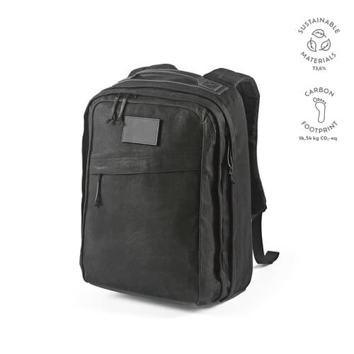 Cape Town 27L Rucksack recy. Baumwolle 230gsm für Laptops bis 17"