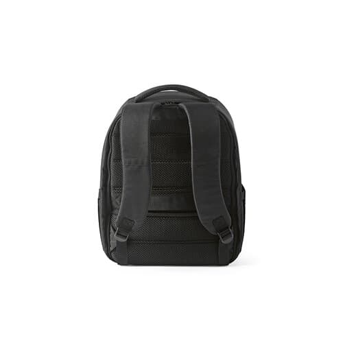 Budapest 16L Rucksack aus rPET. Vordertasche. Laptops bis 17"