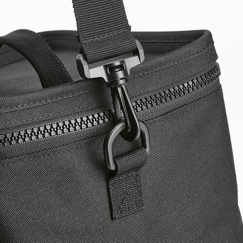 Munich L 10L Kühltasche, rPET mit rABS. Thermoinjizierte Reißverschlüsse