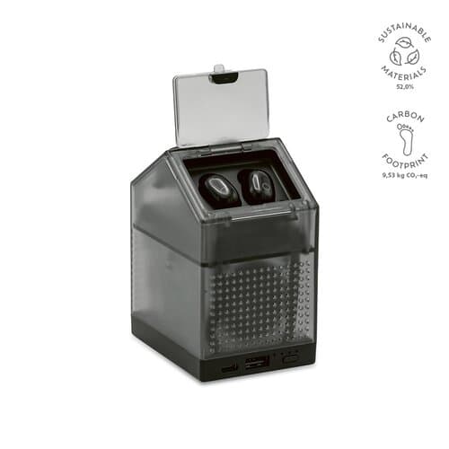 FusionBeat 3-in-1 Ohrhörer, Lautsprecher und Powerbank rABS, 5000 mAh