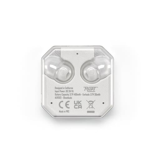 Ghostbuds Ohrhörer aus rABS, 400 mAh. 6 Stunden Wiedergabezeit