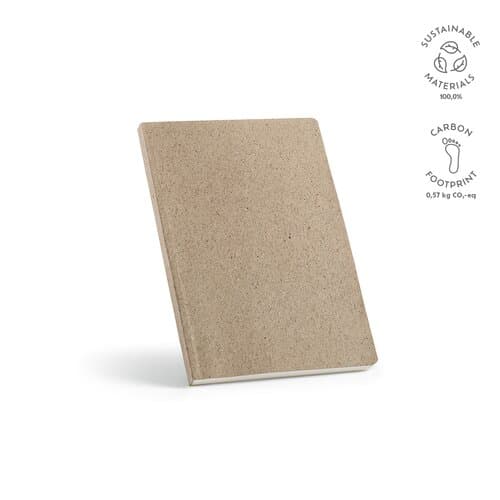 Chekhov A5 Notizbuch.Einband aus Teeresten. 196 Seiten 80gsm recy.Papier