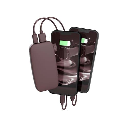 Fresh 'n Rebel Powerbank 6000 mAh USB-C Deep Mauve