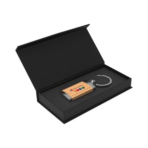 Magnetic Gift Box for Key Ring Curvo, Helsinki, Verso Rectangular