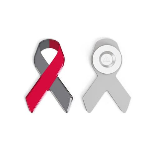 Pin Plastic, Ribbon, Doming in full color