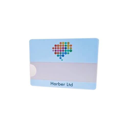 Name Badge James double, Needle, Print in full color