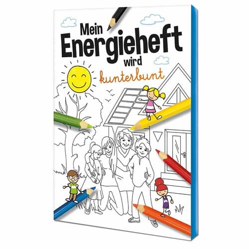 Malbuch / Mal-Set A6 - Energie
