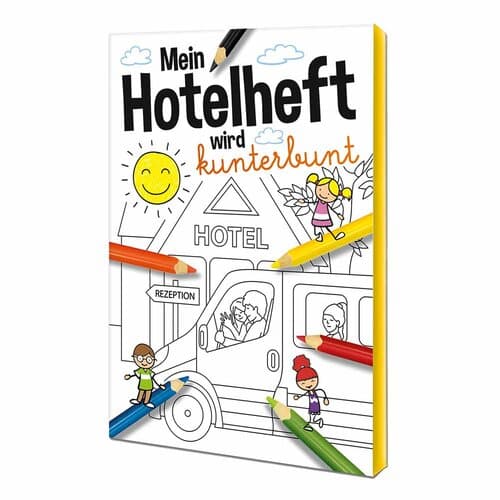 Malbuch / Mal-Set A6 - Hotel