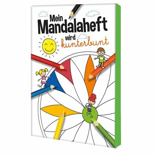 Malbuch / Mal-Set A5 - Mandala