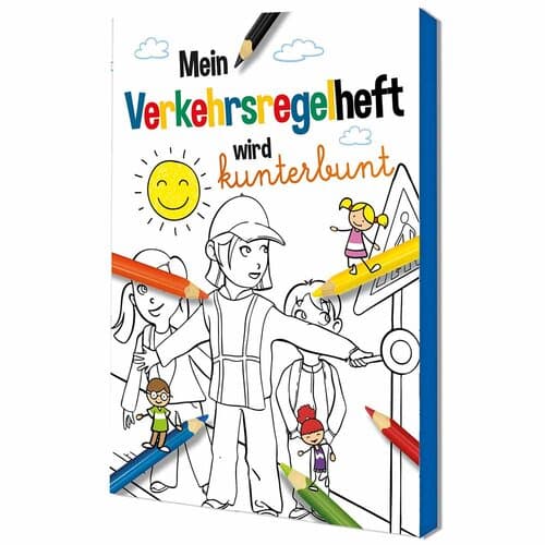Malbuch / Mal-Set A6 - Verkehr