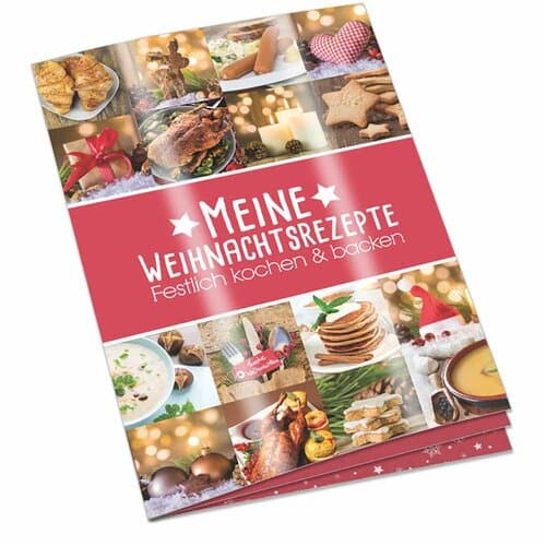 Rezeptbuch-Set "Weihnachten"