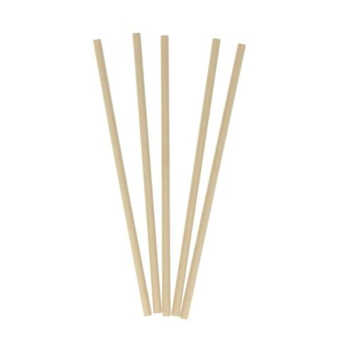 Papierstrohhalm 100er Set "Natur"