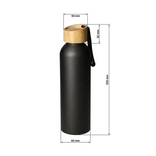 Aluminiumflasche "Bamboo" 0,6 l