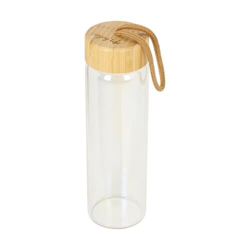Glasflasche "Bamboo", 0,65 l, colour