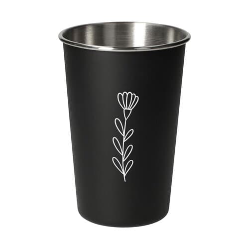 Edelstahlbecher "Metallo", 500 ml