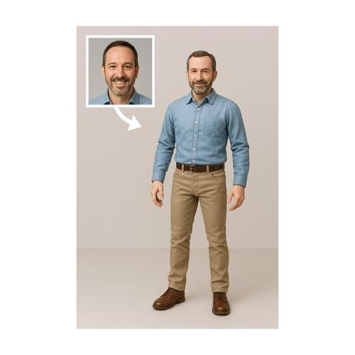 Personalisierbare 3D-Figur - Einzigartig wie du!