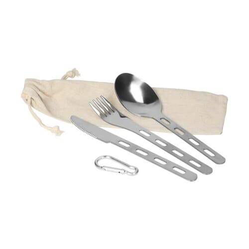 Outdoor-Besteck mit Karabiner "RONA"