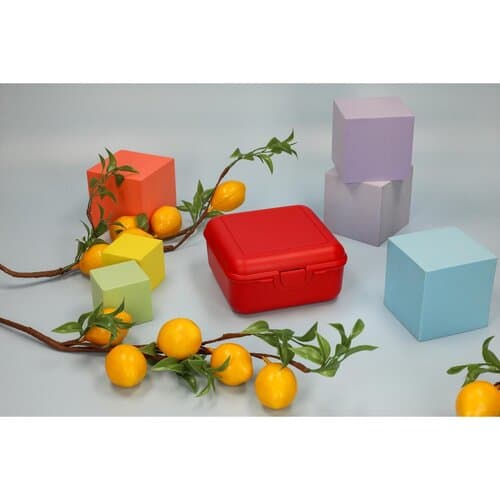 Vorratsdose "Cube" deluxe, mit Trennschale