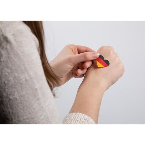 Fantape "Herz", 4er-Set