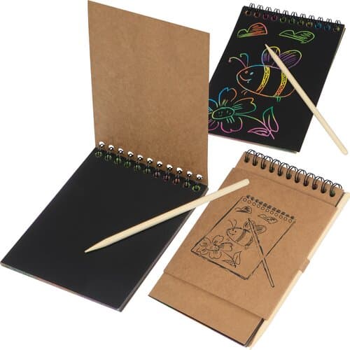 Malblock mit Kratzpapier Bangkok