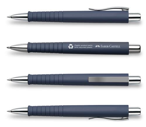 Faber-Castell Kugelschreiber Poly Ball Recycling Blau