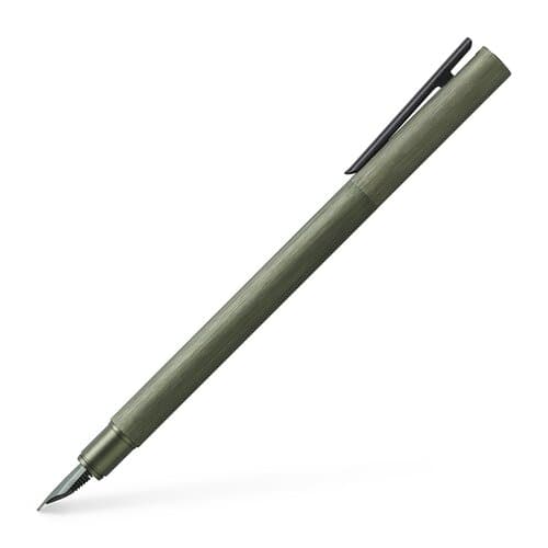 Faber-Castell Neo Slim Aluminium Olivgrün Fuellfederhalter