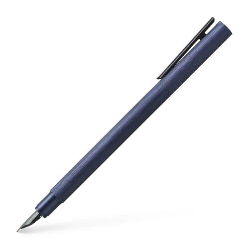 Faber-Castell Neo Slim Aluminium Dunkelblau Fuellfederhalter