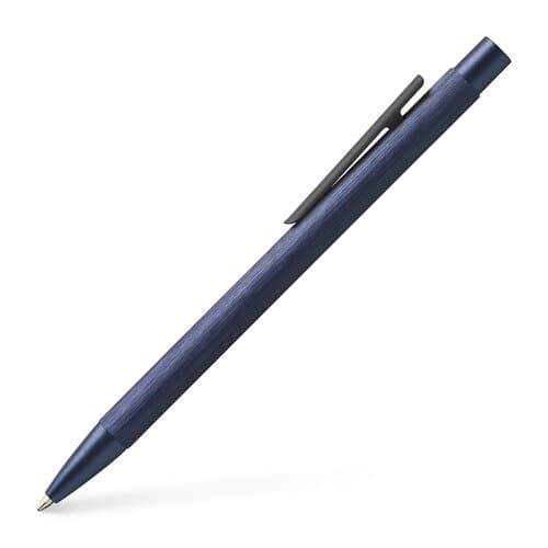Faber-Castell Neo Slim Aluminium Dunkelblau Kugelschreiber