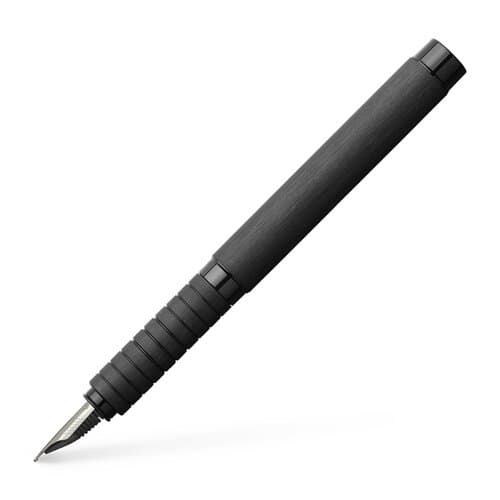 Faber-Castell Essentio Aluminium Schwarz Fuellfederhalter