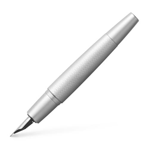 Faber-Castell E-Motion Pure Silver Fuellfederhalter