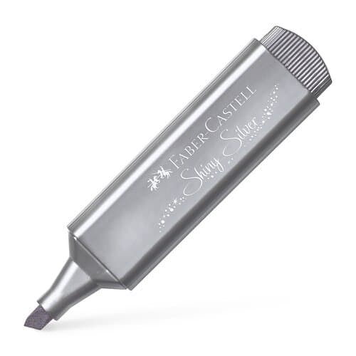 Faber-Castell Textliner Metallic Shiny Silber