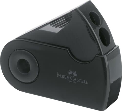 Faber-Castell Sleeve Doppelspitzer Schwarz