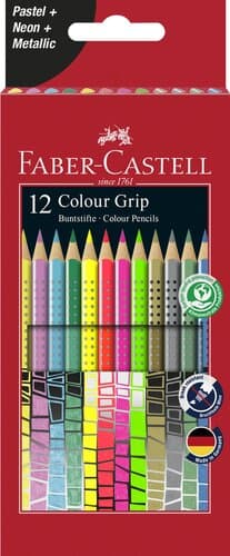 Faber-Castell Colour Grip Sonderfarbset 12er-Etui