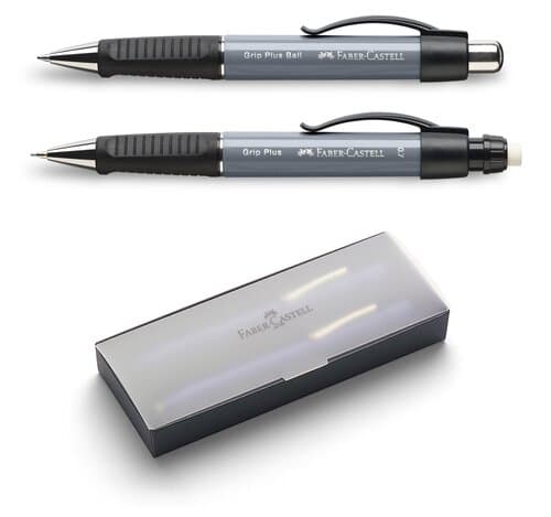 Faber-Castell Grip Plus Set Stone Grey
