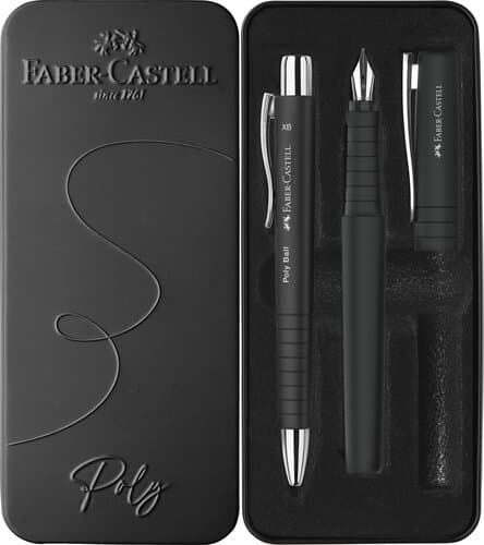 Faber-Castell Poly Pen Set Schwarz