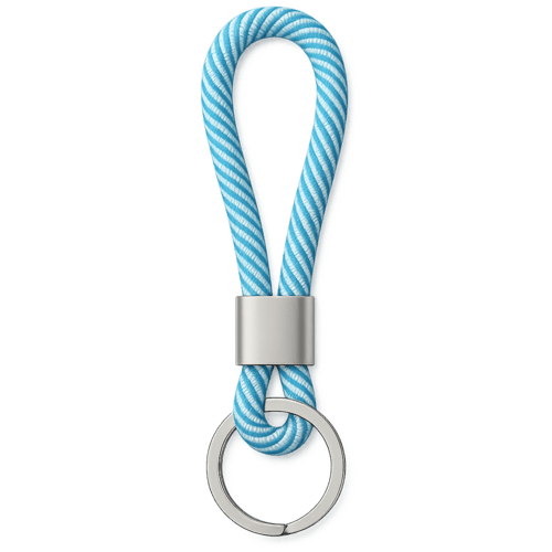 Individueller Kordel-Schlüsselanhänger