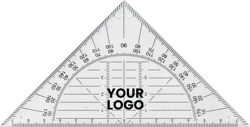 Geodreieck aus Kunststoff Jaden