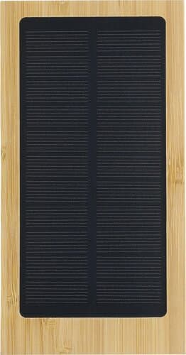 Bambus Solar-Powerbank Elz