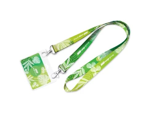 Schlüsselband Lanyard mit zwei Karabiner