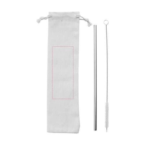 Reusable 1 piece ECO Straw Set Strohalme aus Edelstahl